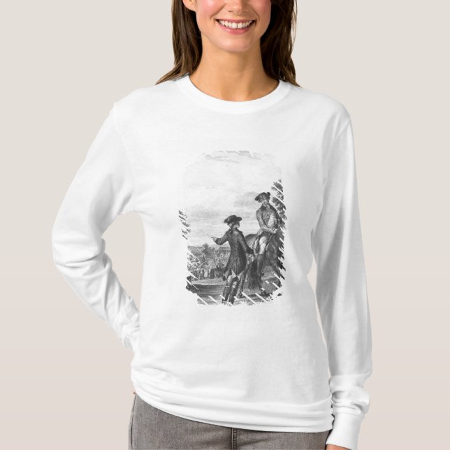 Das Pferderennen T-Shirt (Vorderseite)