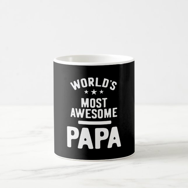 Das Phantastischste Papa-Vater-Geschenk der Welt Kaffeetasse (Mittel)