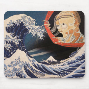 Das Phantom der großen Welle Mousepad