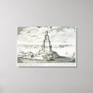 Das Pharos von Alexandria, überziehen 9 von Leinwanddruck