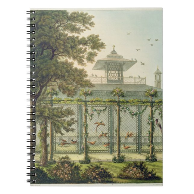 Das Pheasantry, graviert von Joseph Constantine Notizblock (Vorderseite)