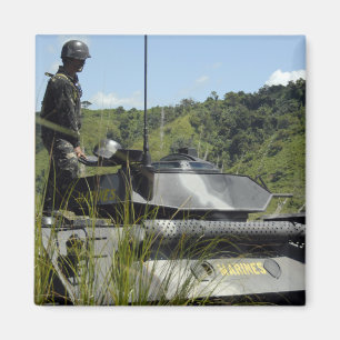 Das philippinische Marinebataillon-Landungs-Team Magnet