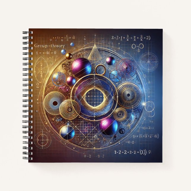 Das Physik-Notebook Notizbuch (Vorderseite)