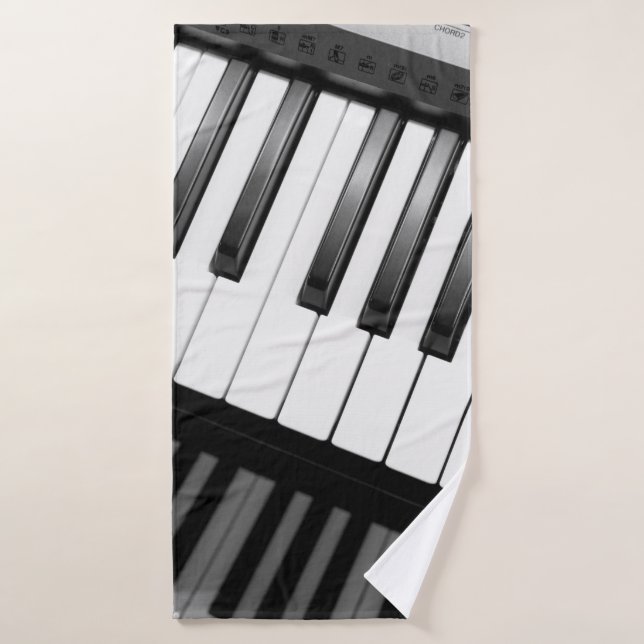 DAS PIANO BADEHANDTUCH (Badehandtuch)