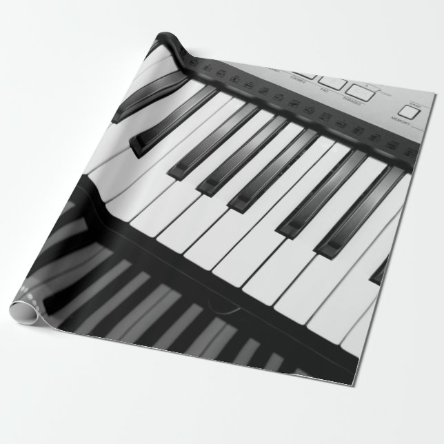 DAS PIANO GESCHENKPAPIER (Ungerollt)
