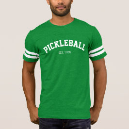 Das PICKLEBALL athletisches Jersey (Grün) der T-Shirt