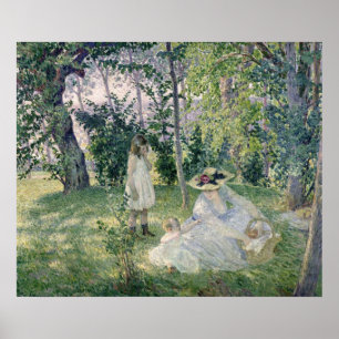 Das Picknick, 1903 Poster