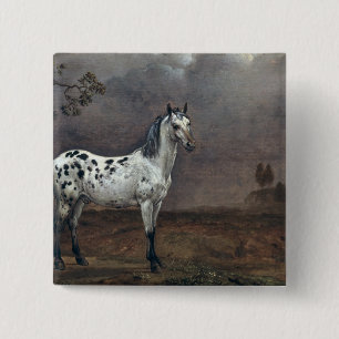 Das piebald-Pferd, 1653 Button