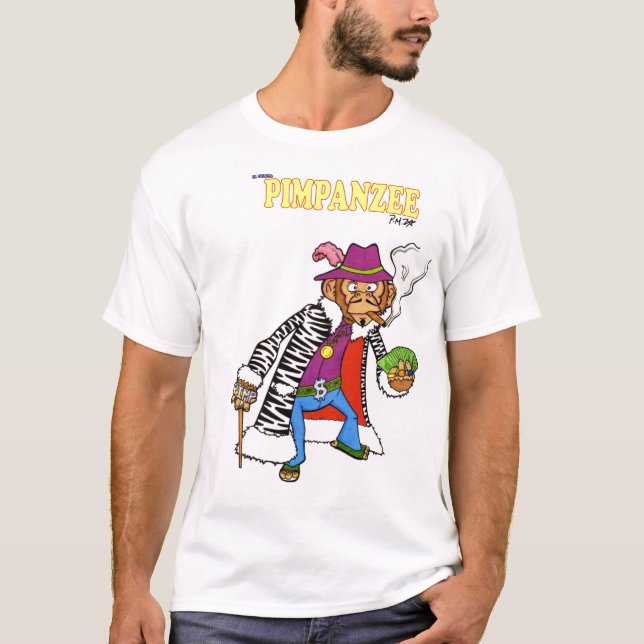 Das Pimpanzee T-Shirt (Vorderseite)