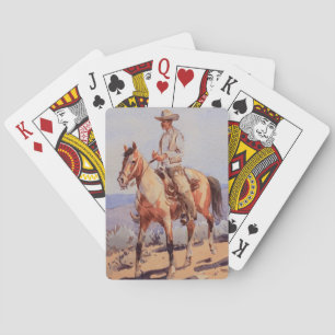 Das Pinto Pferd von Edward Borein Spielkarten