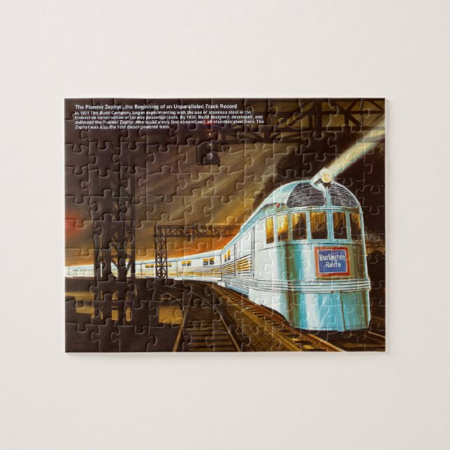 Das Pionierpuzzlespiel des zephyr-1934 (Horizontal)