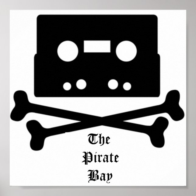 Das Pirate Bay Poster (Vorne)