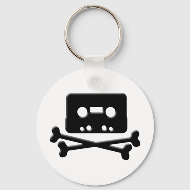 Das Pirate Bay Tape Schlüsselanhänger (Vorderseite)