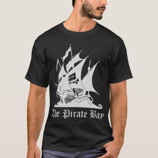 Das Piraten-Bucht-T - Shirt-Schwarze - besonders T-Shirt