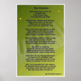 Das Plakat der Pianisten