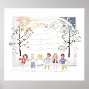 Das Plakat des Herrn