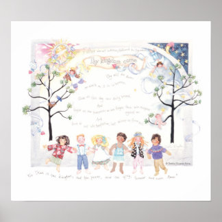 Das Plakat des Herrn