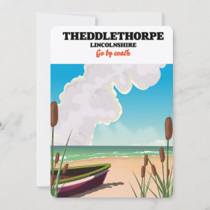Das Plakat für die Seefahrt von Lincolnshire. Einladung