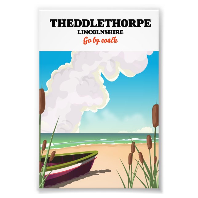 Das Plakat für die Seefahrt von Lincolnshire. Fotodruck (Vorne)