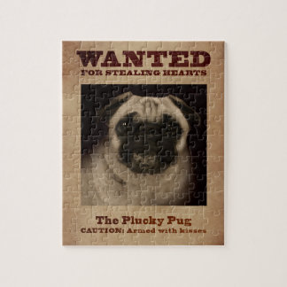 Das Plucky Mops-Puzzlespiel