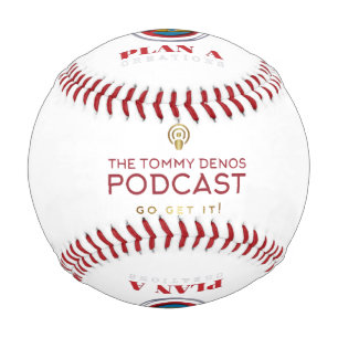 Das Podcast-Logo von Tommy Denos Baseball