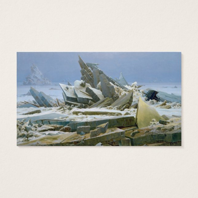 Das Polarmeer, 1824 (Rückseite)