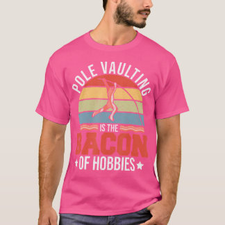 Das Polgewölben ist das Becken von Hobbies Retro-P T-Shirt