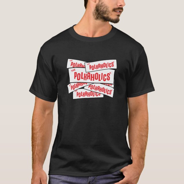 Das Polkaholics T-Shirt (Vorderseite)