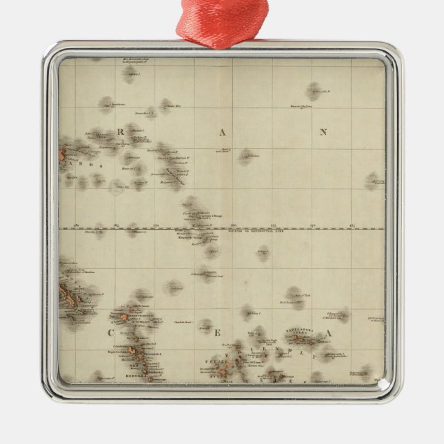 Das Polynesien Ornament Aus Metall (Vorne)