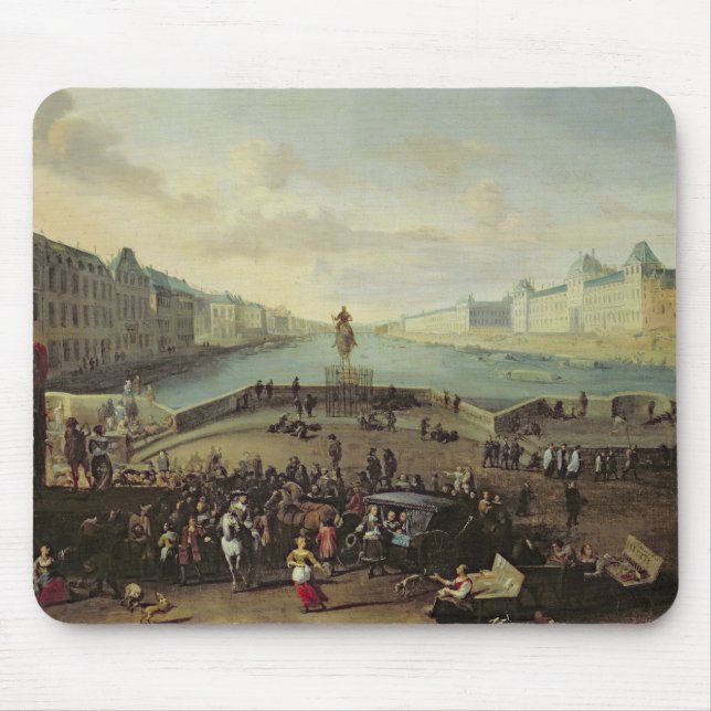 Das Pont Neuf, Paris, 1665-69 Mousepad (Vorne)