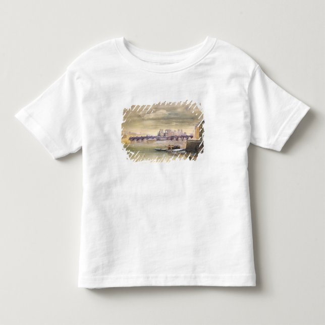 Das Pont-Neuf und Ile de la Cite, 1881 Kleinkind T-shirt (Vorderseite)