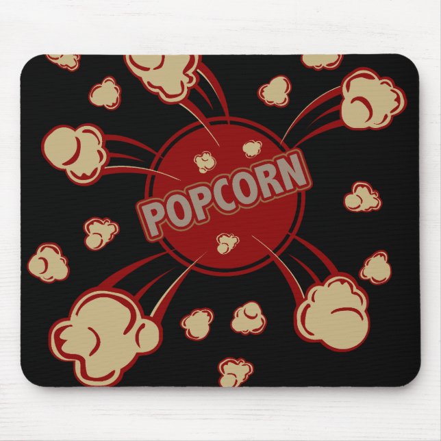 Das Popcorn Mousepad (Vorne)