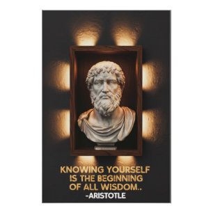 Das Portal der Weisheit Das Wesen Aristoteles Poster