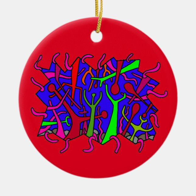 Das Portal Keramik Ornament (Vorne)