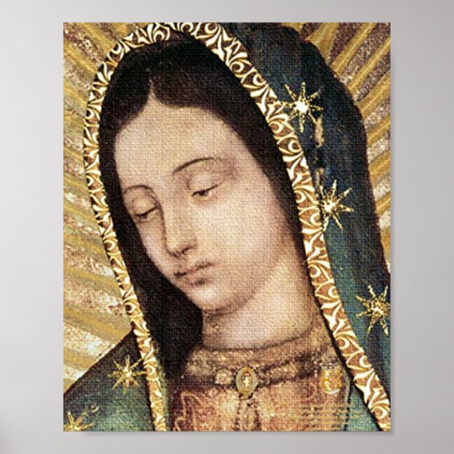Das Portrait der Frau von Guadalupe Poster (Vorne)
