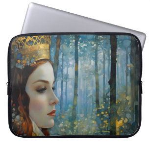 Das Portrait der Königin über das verlorene Herz Laptopschutzhülle