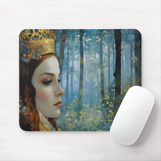 Das Portrait der Königin über das verlorene Herz Mousepad (Mit Mouse)