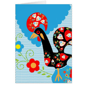Das portugiesische Rooster von Barcelos