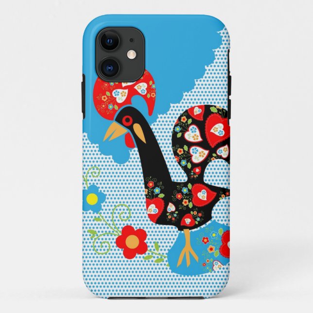 Das portugiesische Rooster von Barcelos Case-Mate iPhone Hülle (Rückseite)