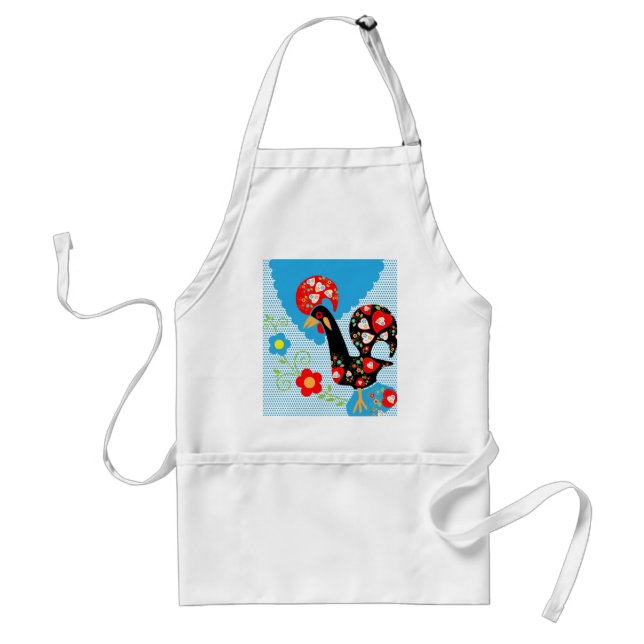 Das portugiesische Rooster von Barcelos Schürze (Vorne)