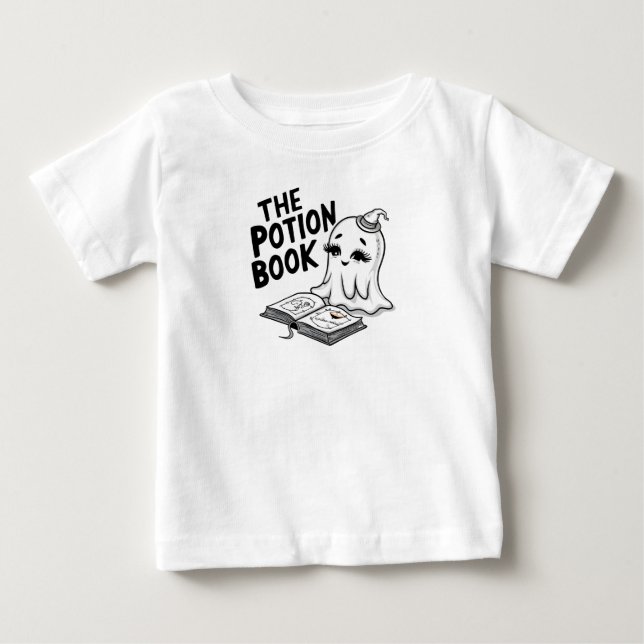 Das Posenbuch zu Halloween Baby T-shirt (Vorderseite)