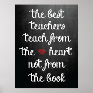 Das Poster der besten Lehrer