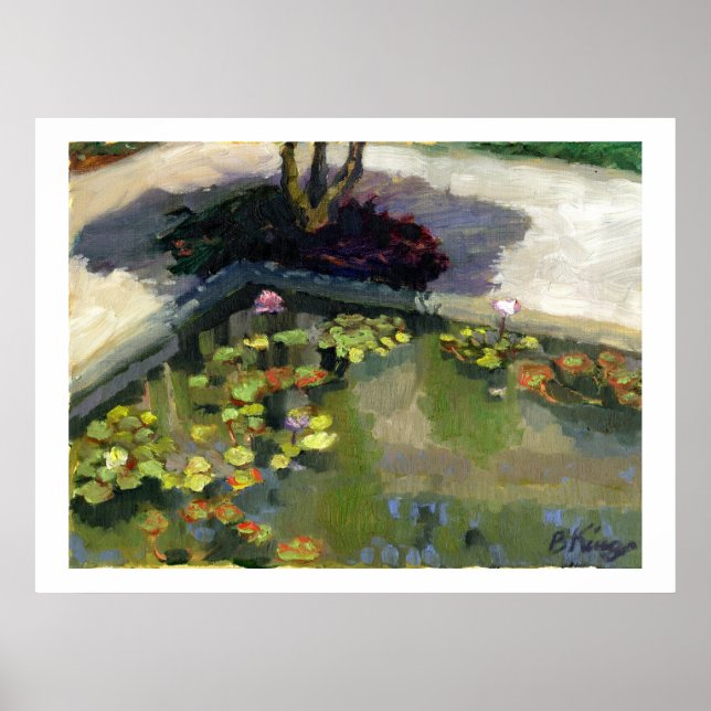 Das Poster der Gesellschaft der vier Künste (Vorne)