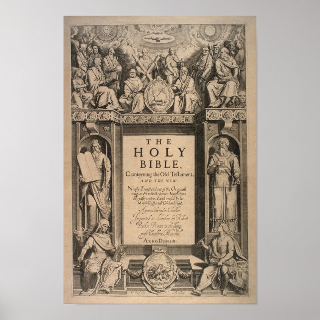 Das Poster der Heiligen Bibel (Vorne)
