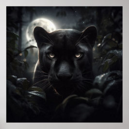 Das Poster der schwarzen Panther