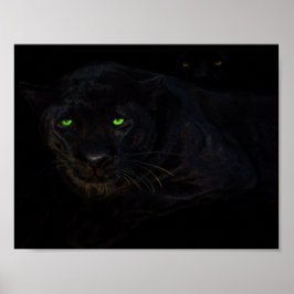 Das Poster der schwarzen Panther