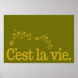 Das Poster von La Viecustom