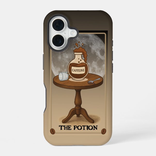 Das Potion Tarot Karten Phone Case iPhone 16 Hülle (Rückseite)