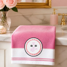 Das Powderzimmer (pink) Handtuch