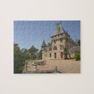 Das prächtige Chateau de Pressac und der Garten